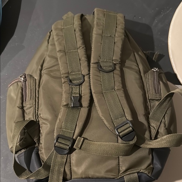 Olive Green Backpack - Picture 2 of 3